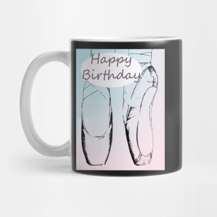 Ballet Birthday Card Mug